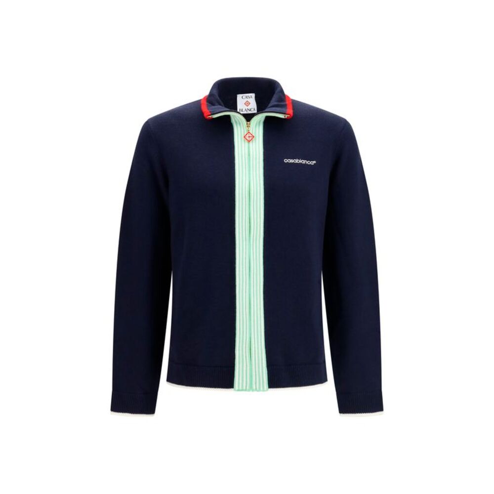 Casablanca Men Merino Wool Sports Jacket